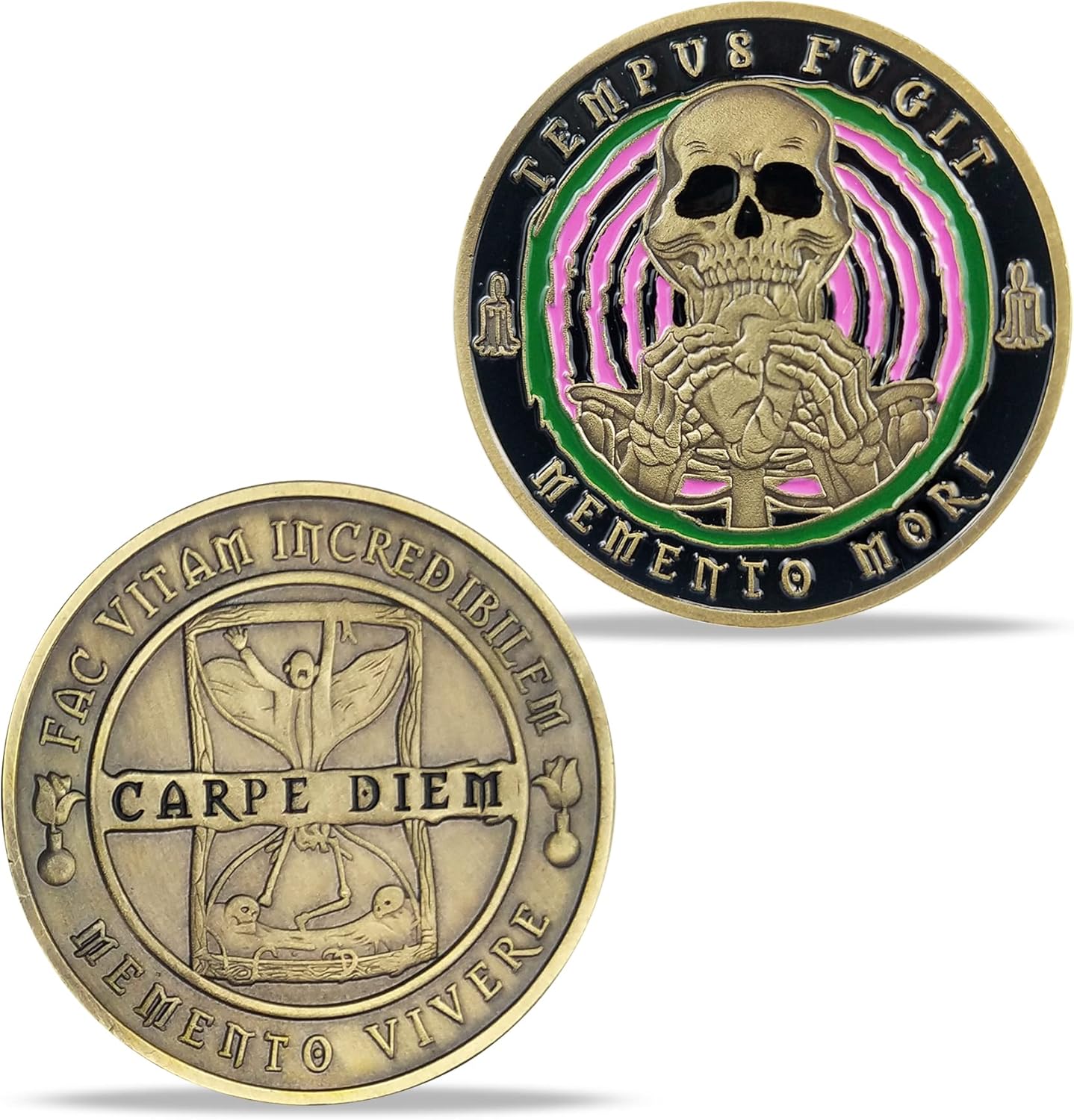 Memento Mori Memento Vivere Coin - Image 7