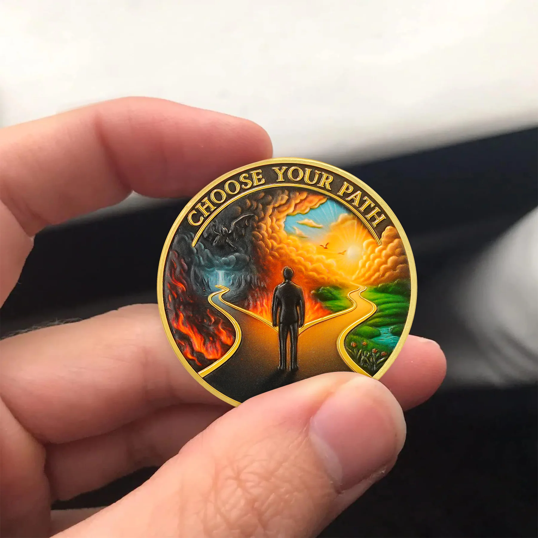 Choose Your Path Recovery Coin - Image 4