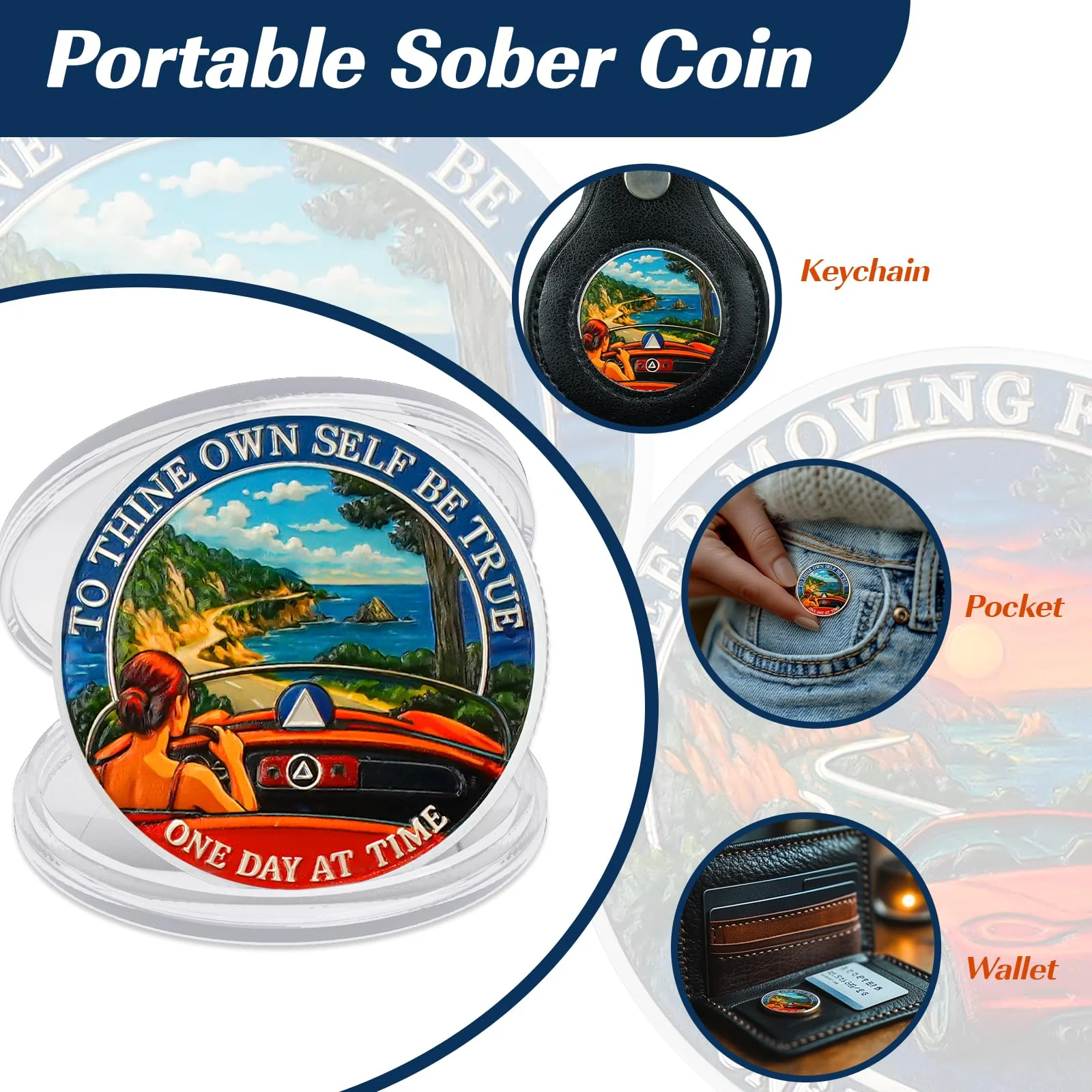 Coastal Drive Sobriety Coin - Image 5