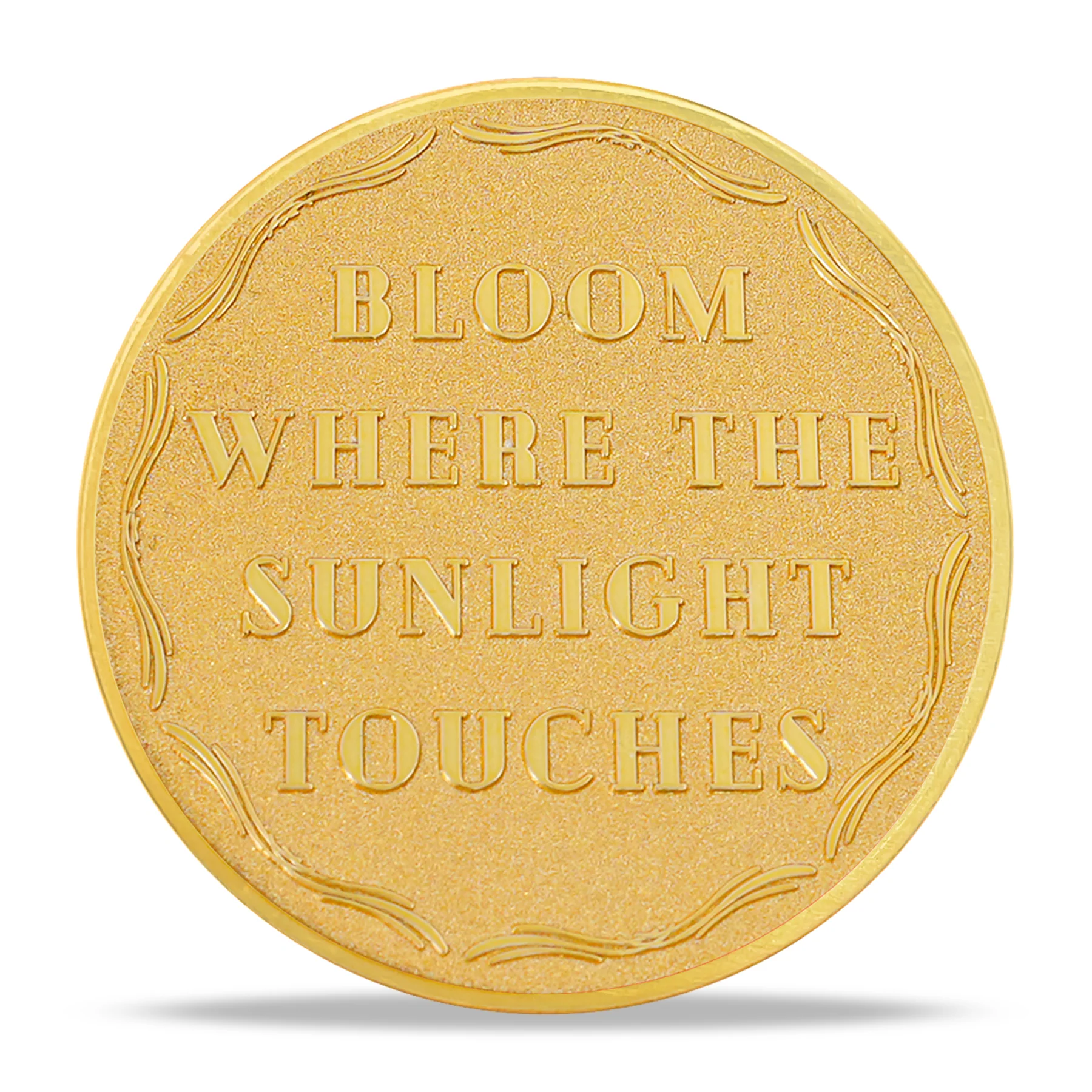 Dandelion Sunlight Recovery Sobriety Coin - Image 7