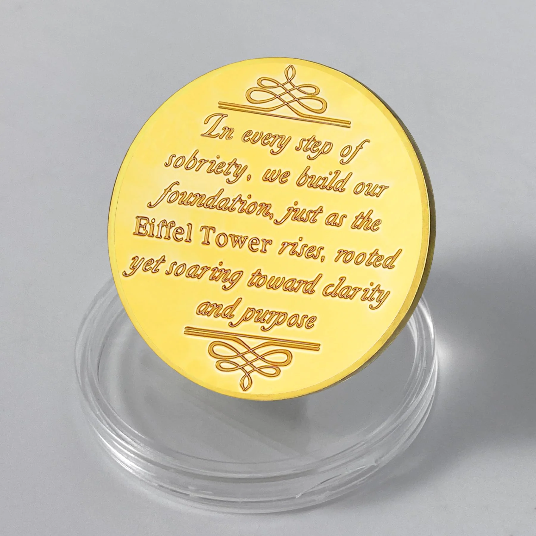 Eiffel Tower Sobriety Coin - Image 4