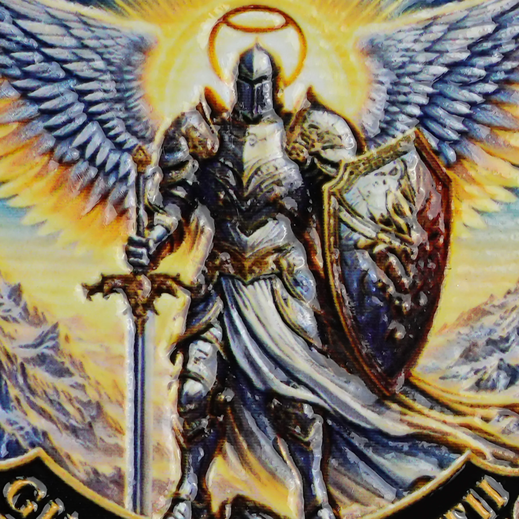 Holy Wing Knight Christian Challenge Coin - Image 13