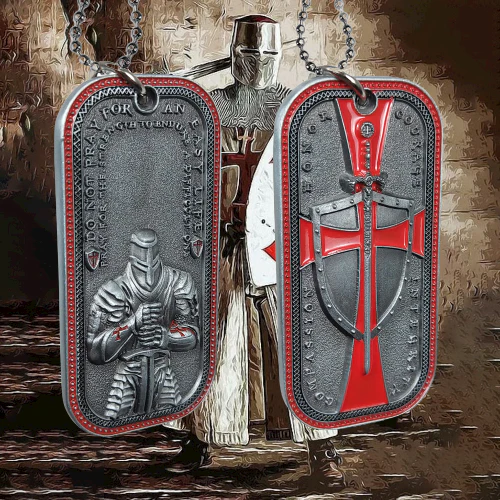 Knights Templar Armor Of God Challenge Coin Gifts for Christian🎁 - Image 16