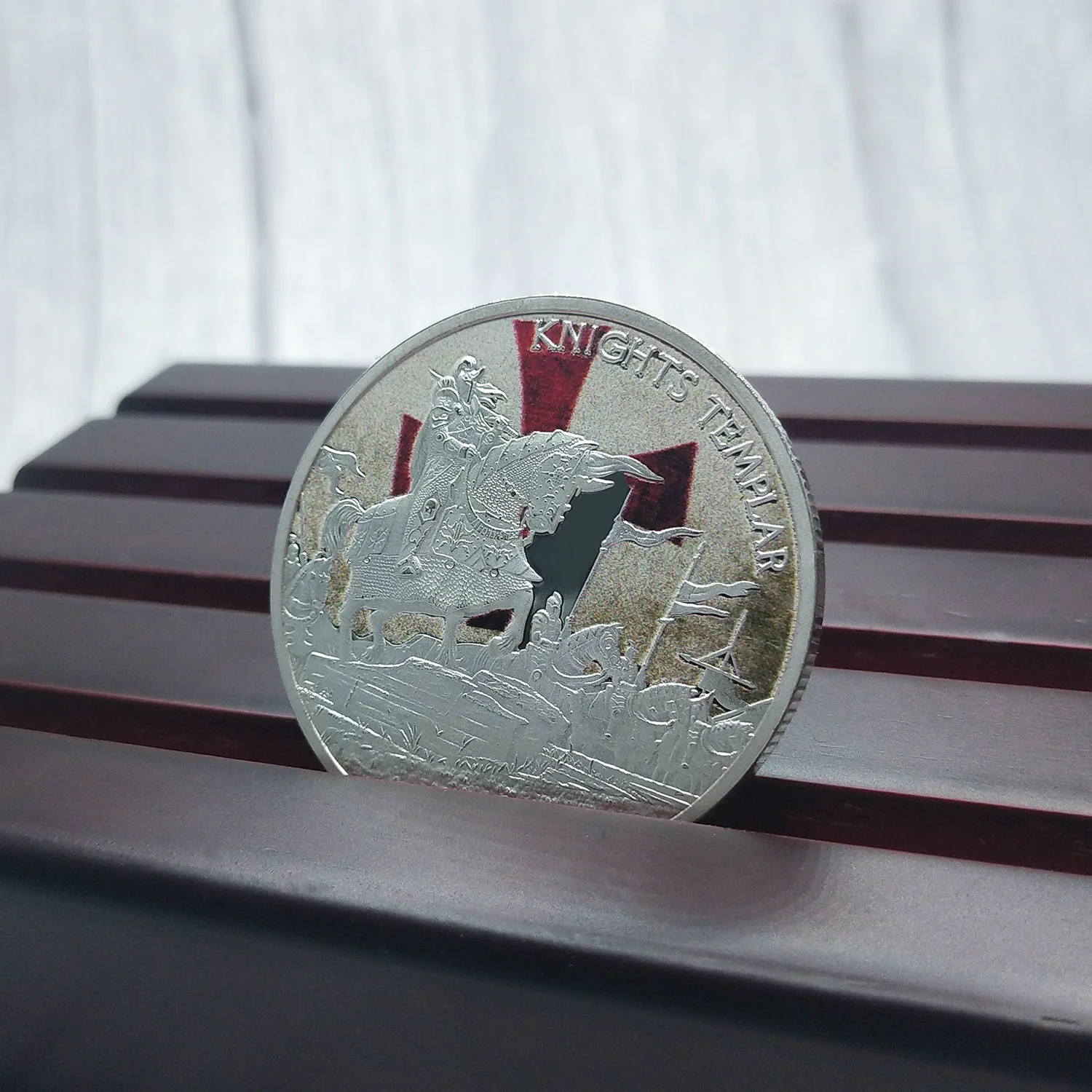 Knights Templar Challenge Coin 4 Style - Image 10