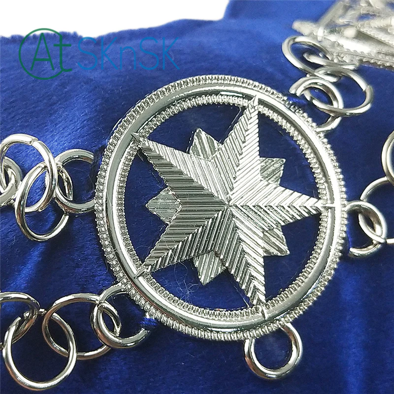 Masonic Blue Lodge Past Master Chain Collar - Image 5