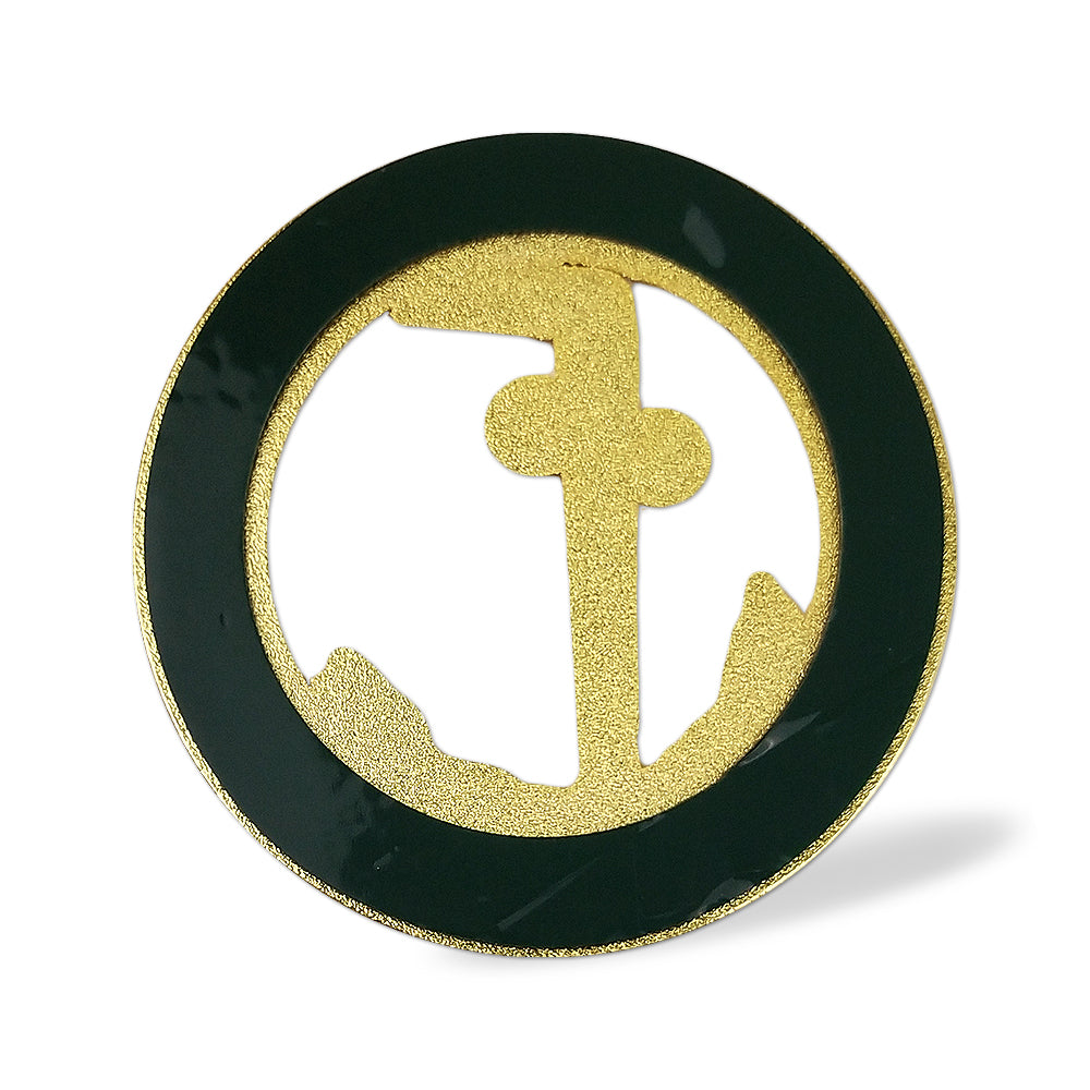 Masonic Round Auto Car Emblem - Image 3