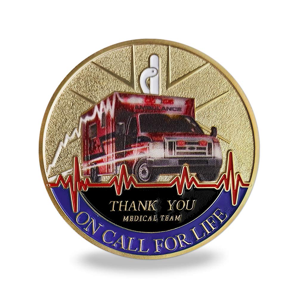 Paramedic's Prayer EMT EMS Challenge Coins - Image 6