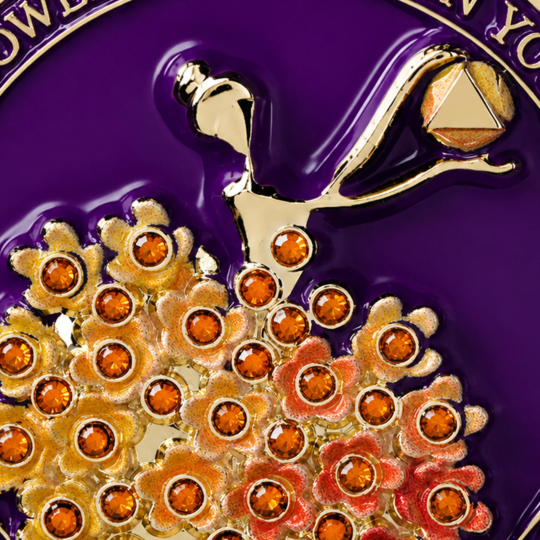 Personalize Diamond Purple Bloom Sobriety Mint AA Recovery Medallion/Chip/Coin - Image 8