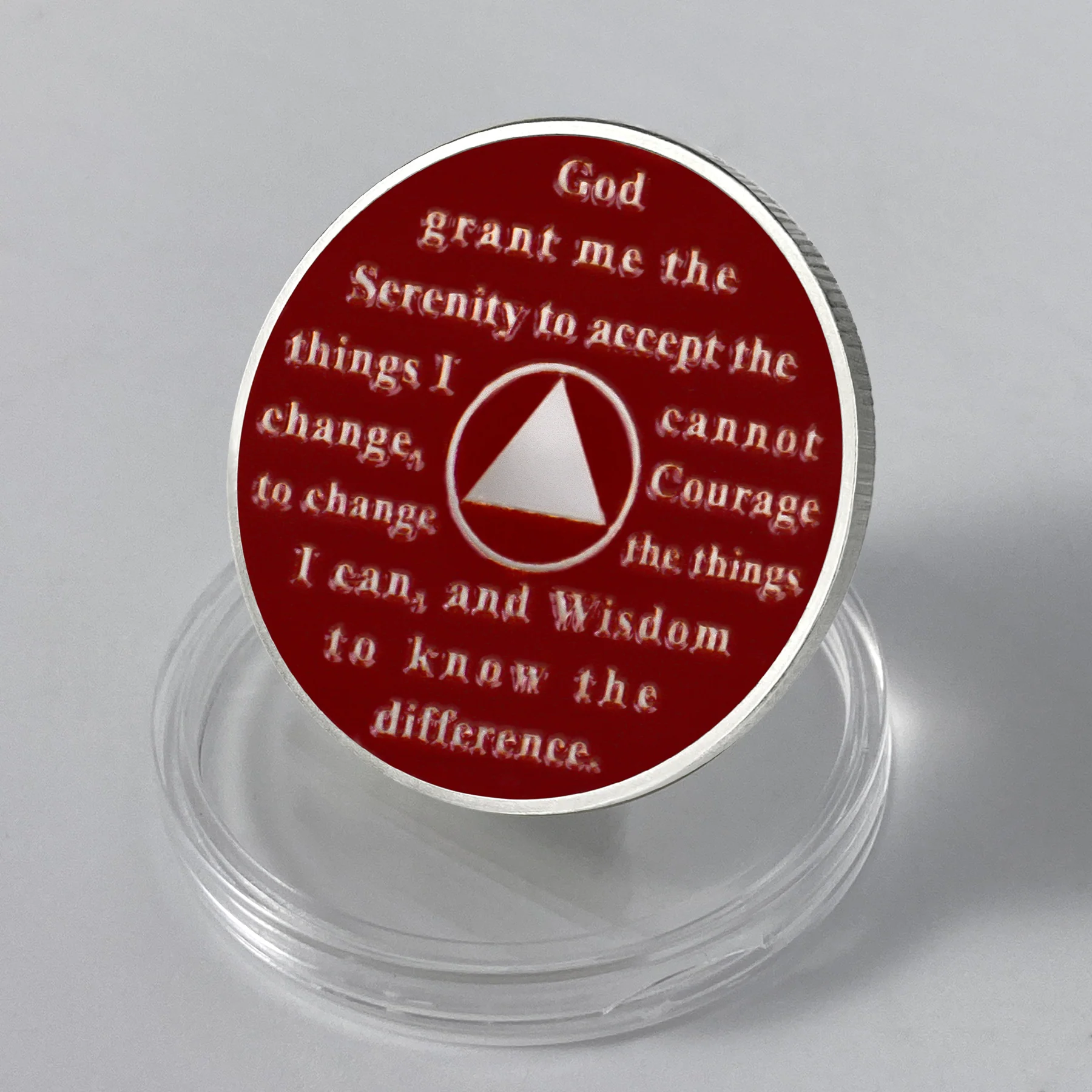 Personalized Sobriety Mint Dawn Desert Canyons AA Recovery Medallion/Chip/Coin - Image 8