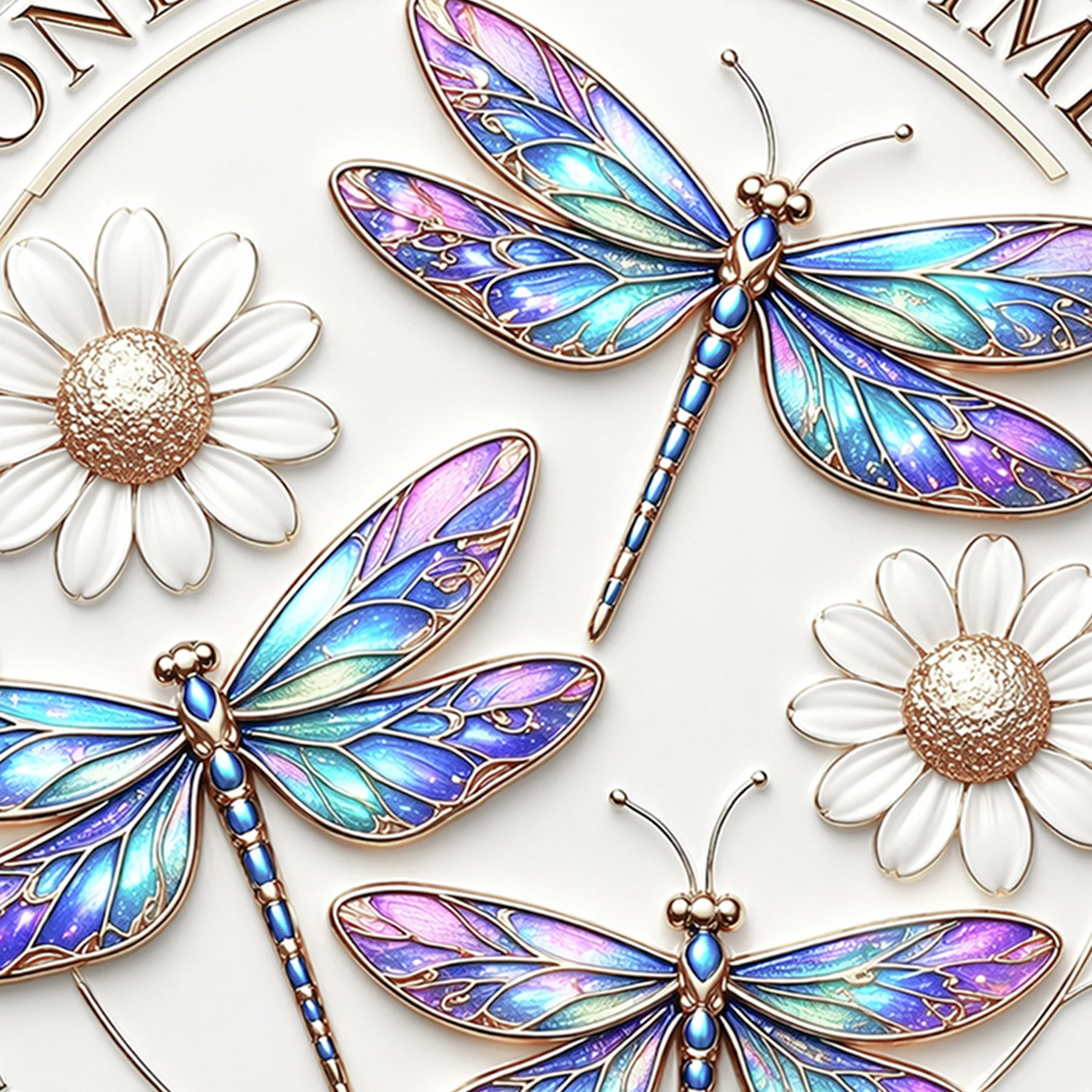 Personalized Sobriety Mint Dragonfly Rebirth AA Recovery Medallion/Chip/Coin - Image 4