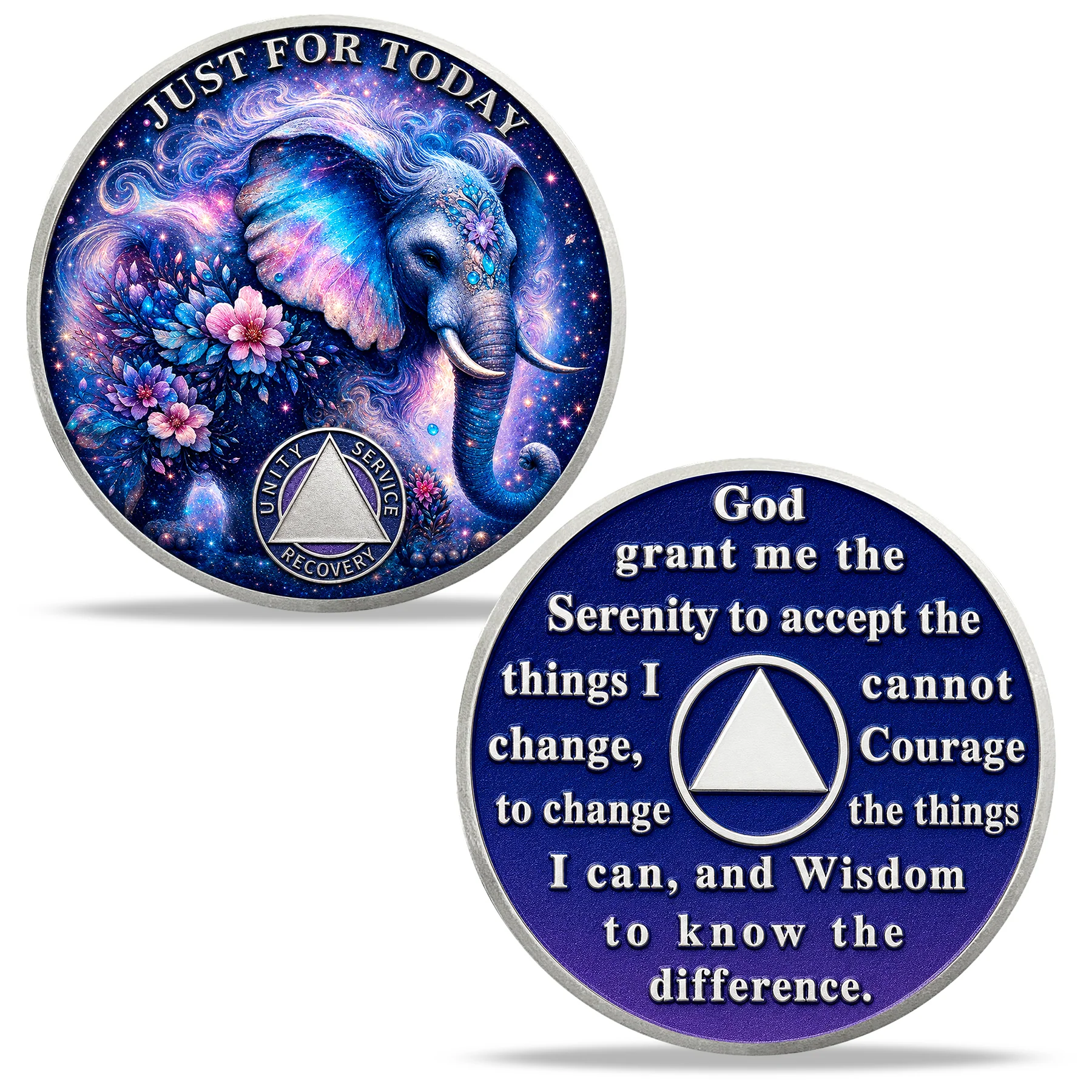 Personalized Sobriety Mint Stellar Newborn Sobriety Chip AA Recovery Medallion/Chip/Coin - Image 10