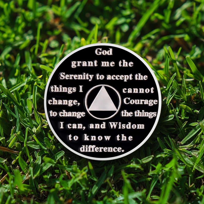 Personalized Sobriety Mint The Skull Recovery Milestone AA Recovery Medallion/Chip/Coin - Image 5