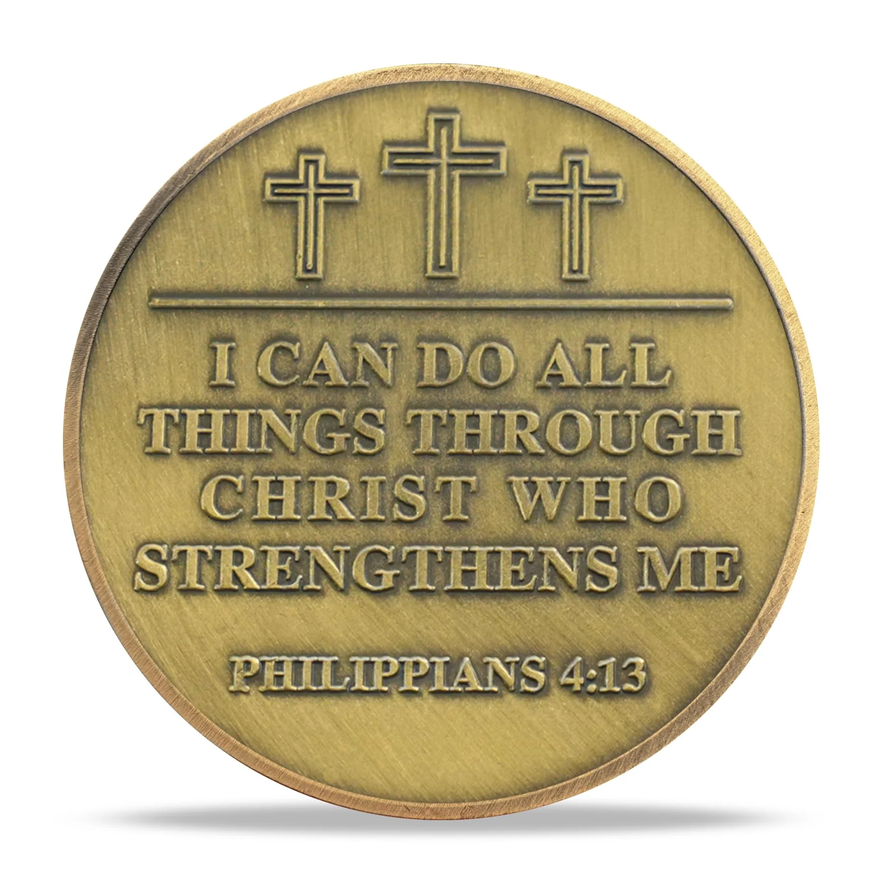 Radiant Cross Path Religious Coin - Image 6