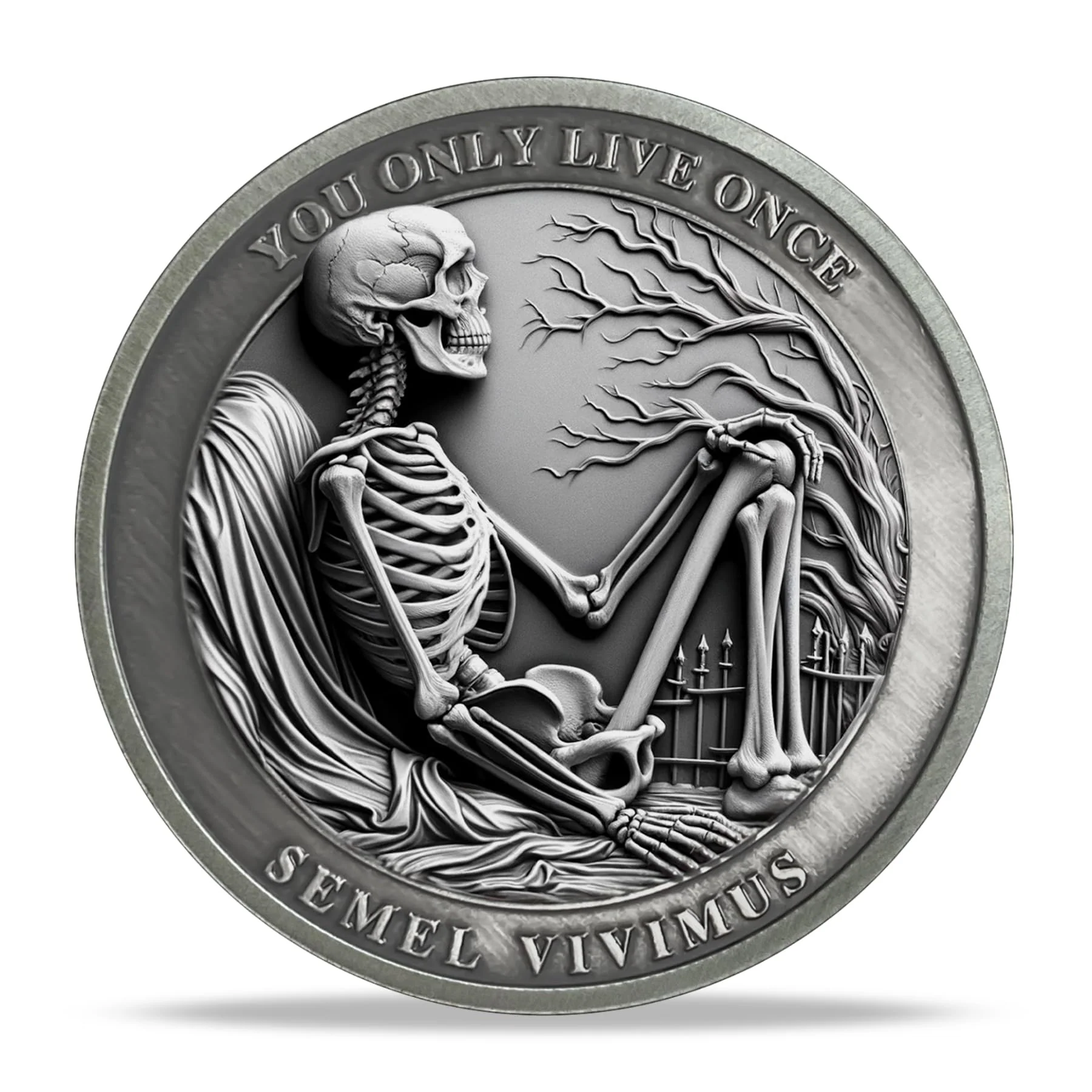 Stoic Reminder Memento Mori Coins - Image 9