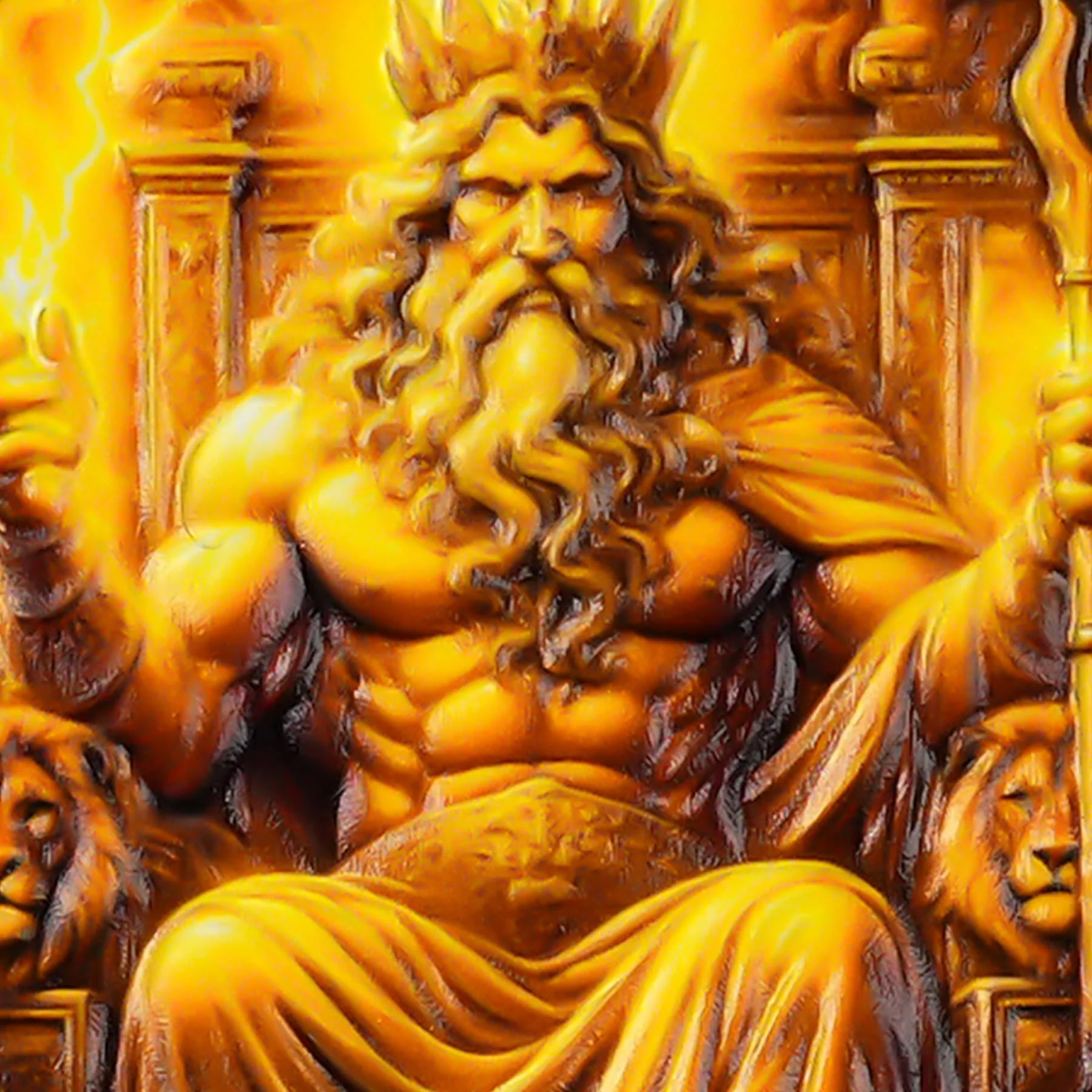 Zeus Challenge Coin King of Olympus Master - Image 3