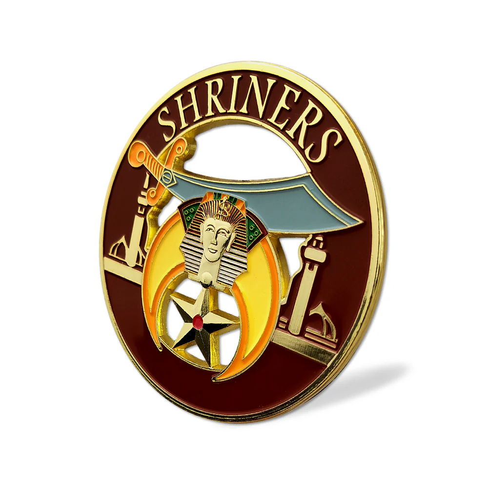 Shriners Masons Auto Car Emblem - Image 4
