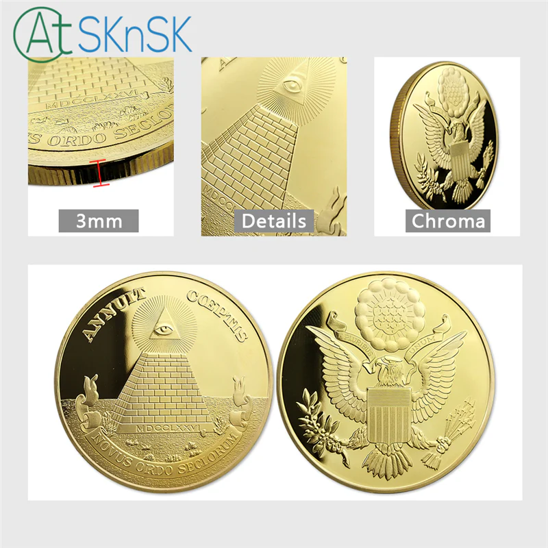 The Great Seal Of The United States Challenge Coin - Image 4