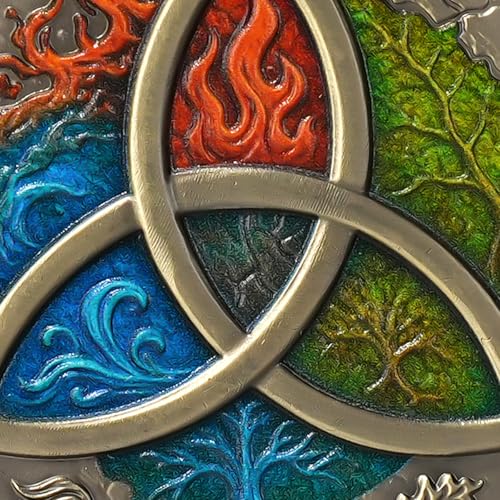 Three Elements Celtic Knot Religious Coin - Image 4