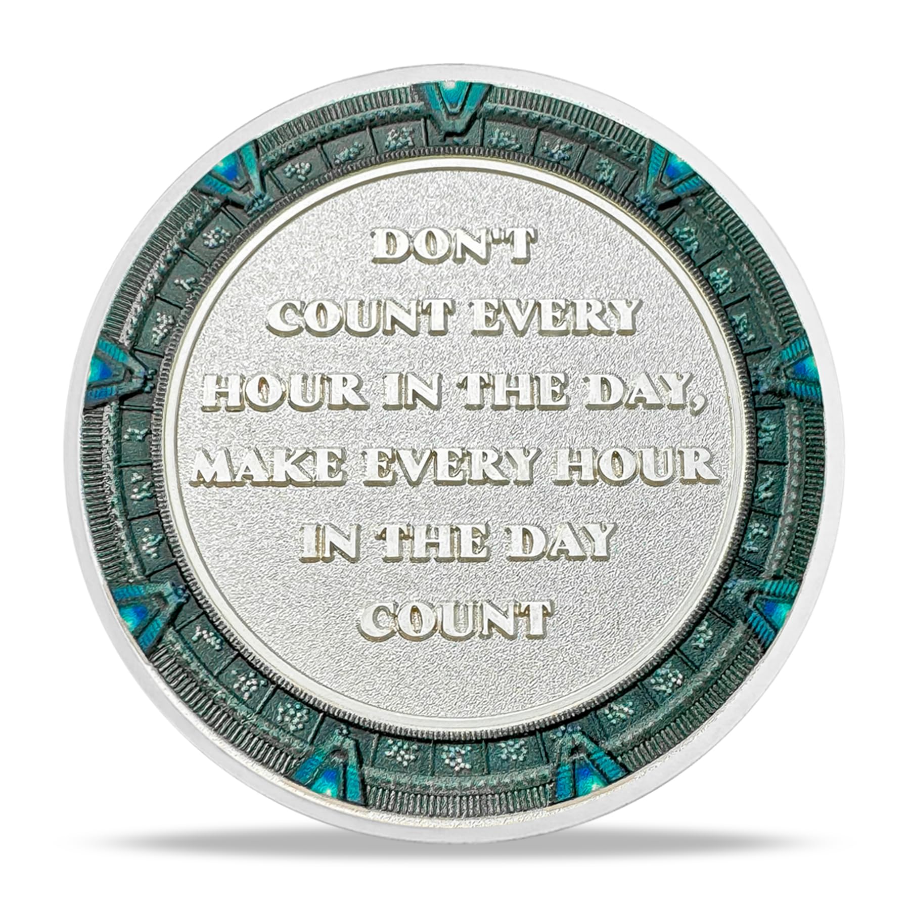 Time Traveler Overcoming Life's Challenge Coin - Image 5