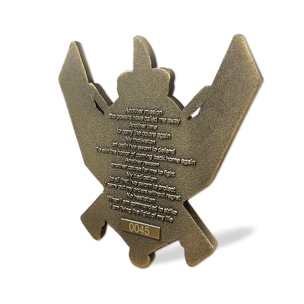 United States Air Force Security Defensor Fortis Challenge Coin - Image 5