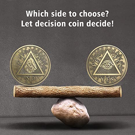 All Seeing Eyes or Death Skull Decision Coins - Image 6