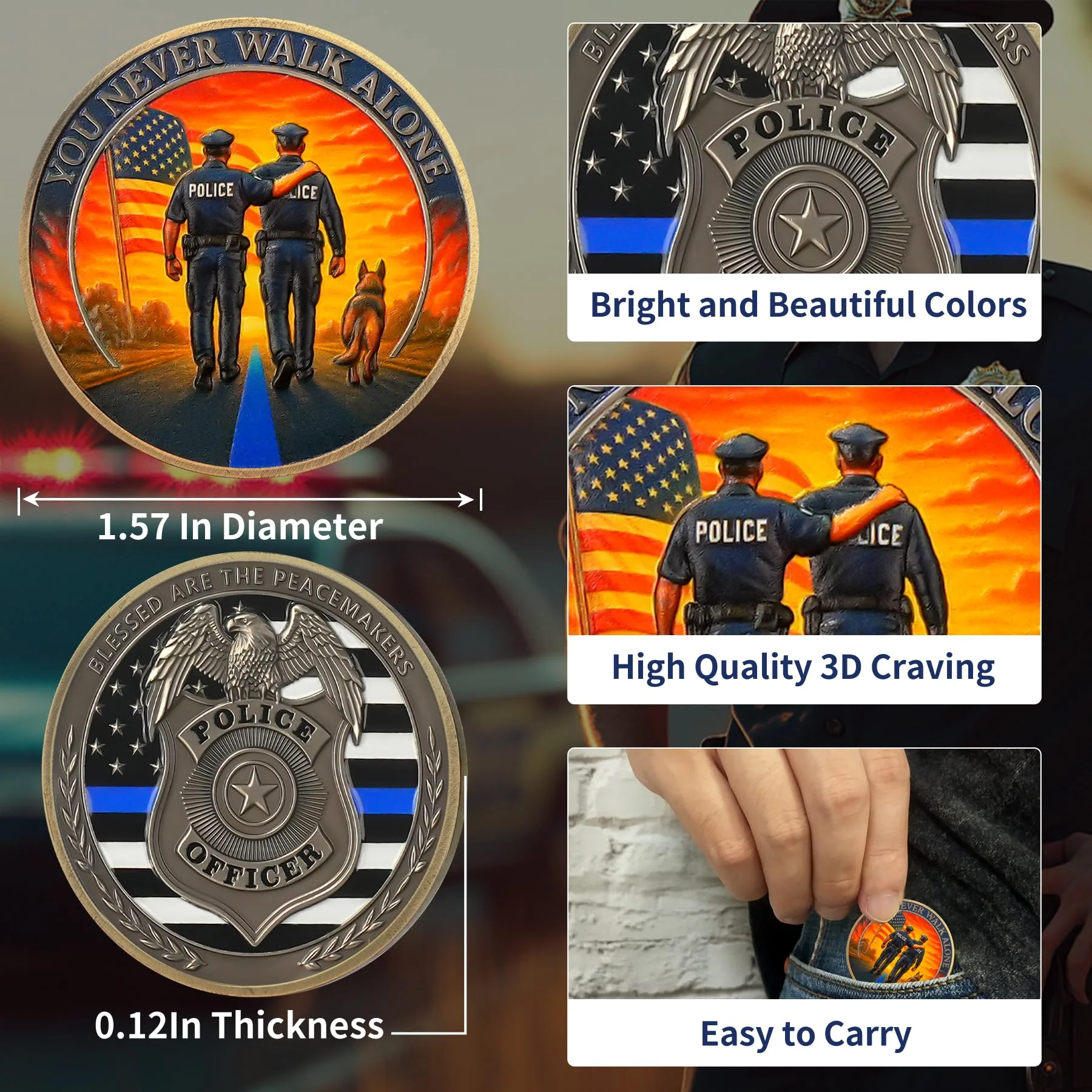 Police Challenge Coins - Image 5