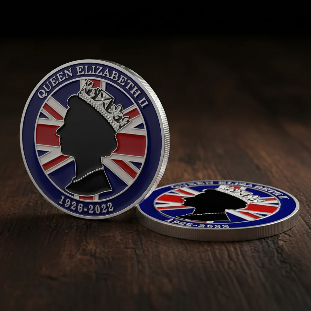 Queen Elizabeth II Challenges Coins